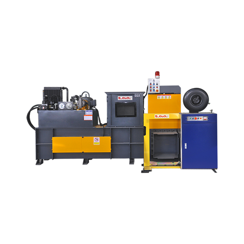Baler Kompresi Horisontal Sepenuhnya Otomatis Kecil (PP Strapping)