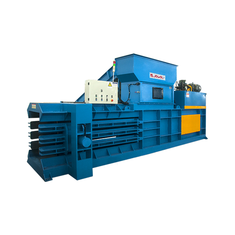 Baler Hidraulik Kertas Limbah Semi-Otomatis Horisontal